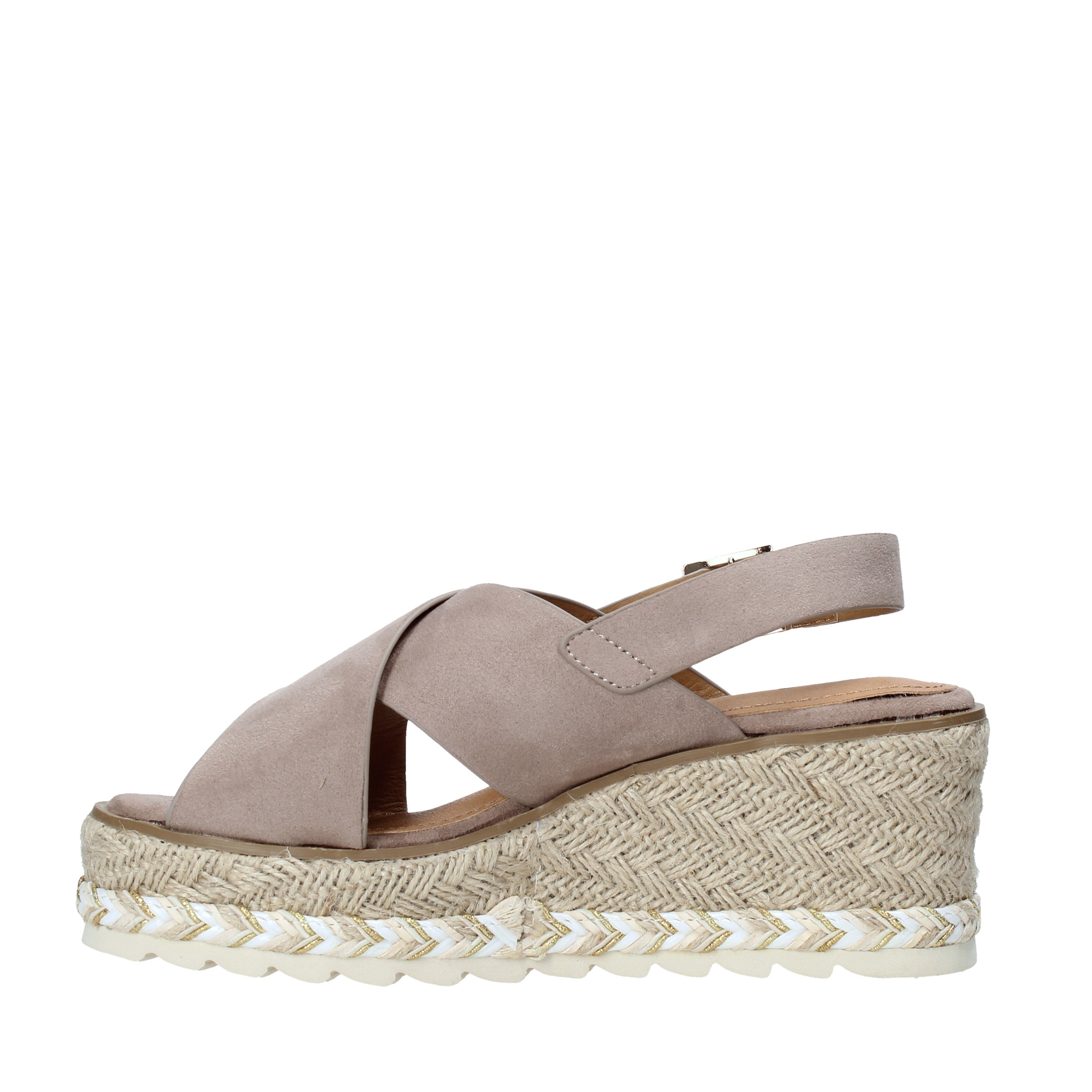 Sandali zeppa Grigio Refresh