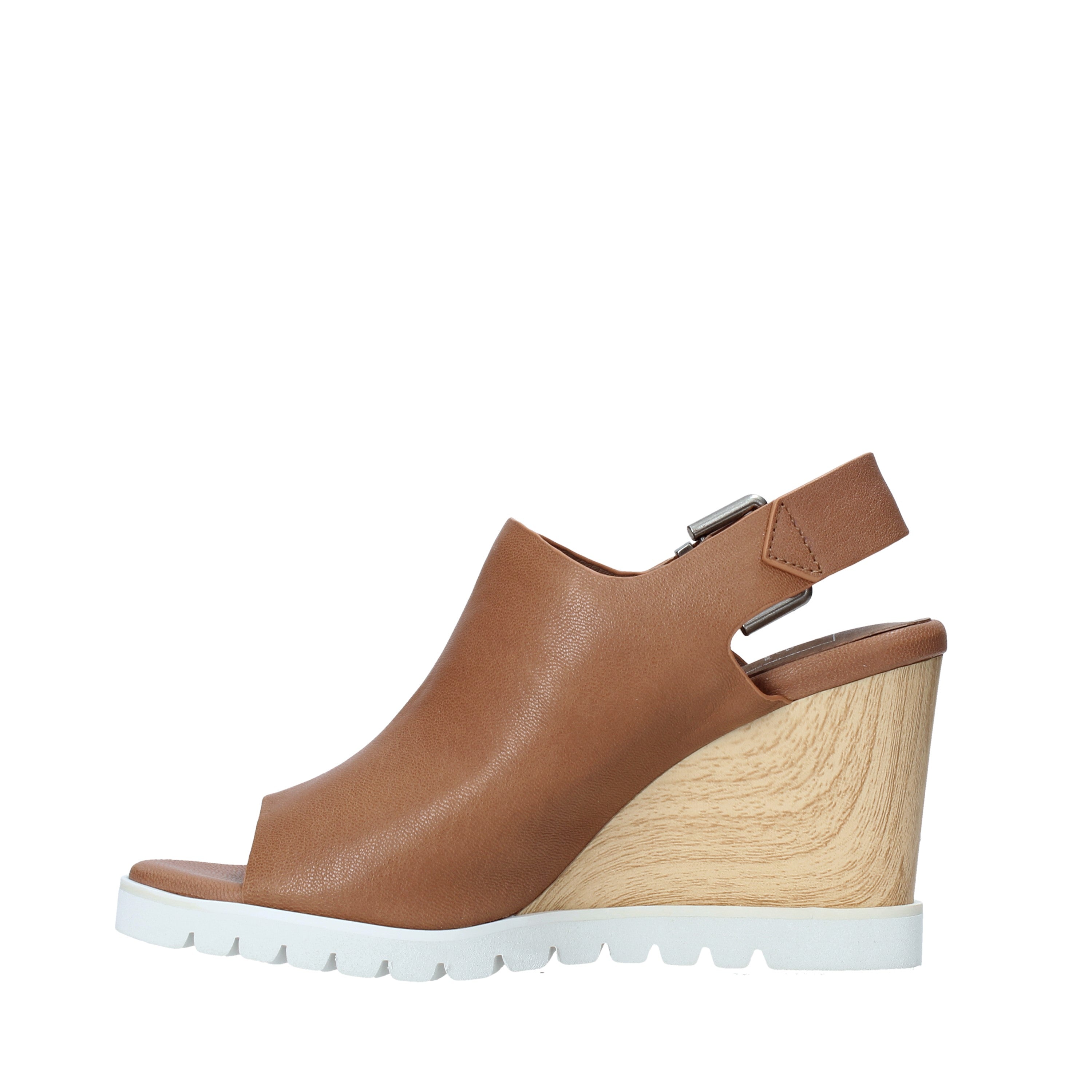 Sandali zeppa Marrone Manufacture D'essai