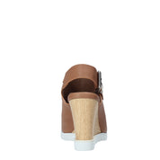 Sandali zeppa Marrone Manufacture D'essai