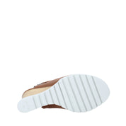 Sandali zeppa Marrone Manufacture D'essai