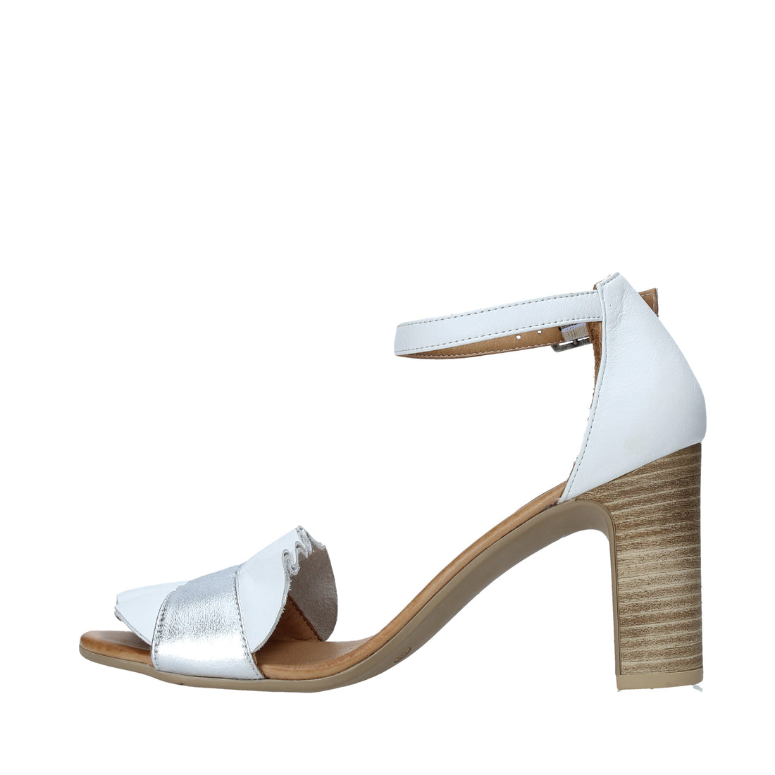 Sandali tacco Bianco Bueno Shoes