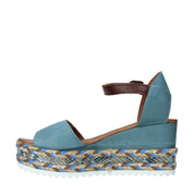 Sandali zeppa Blu Bueno Shoes