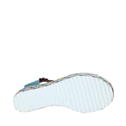Sandali zeppa Blu Bueno Shoes