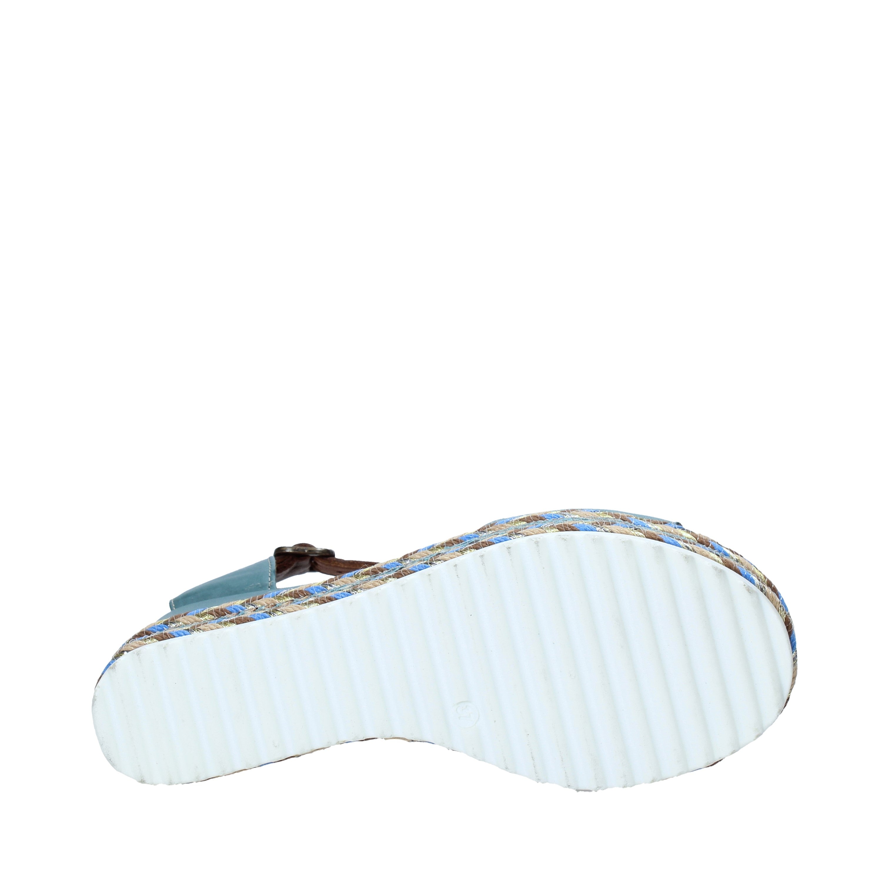 Sandali zeppa Blu Bueno Shoes
