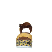 Sandali zeppa Giallo Bueno Shoes