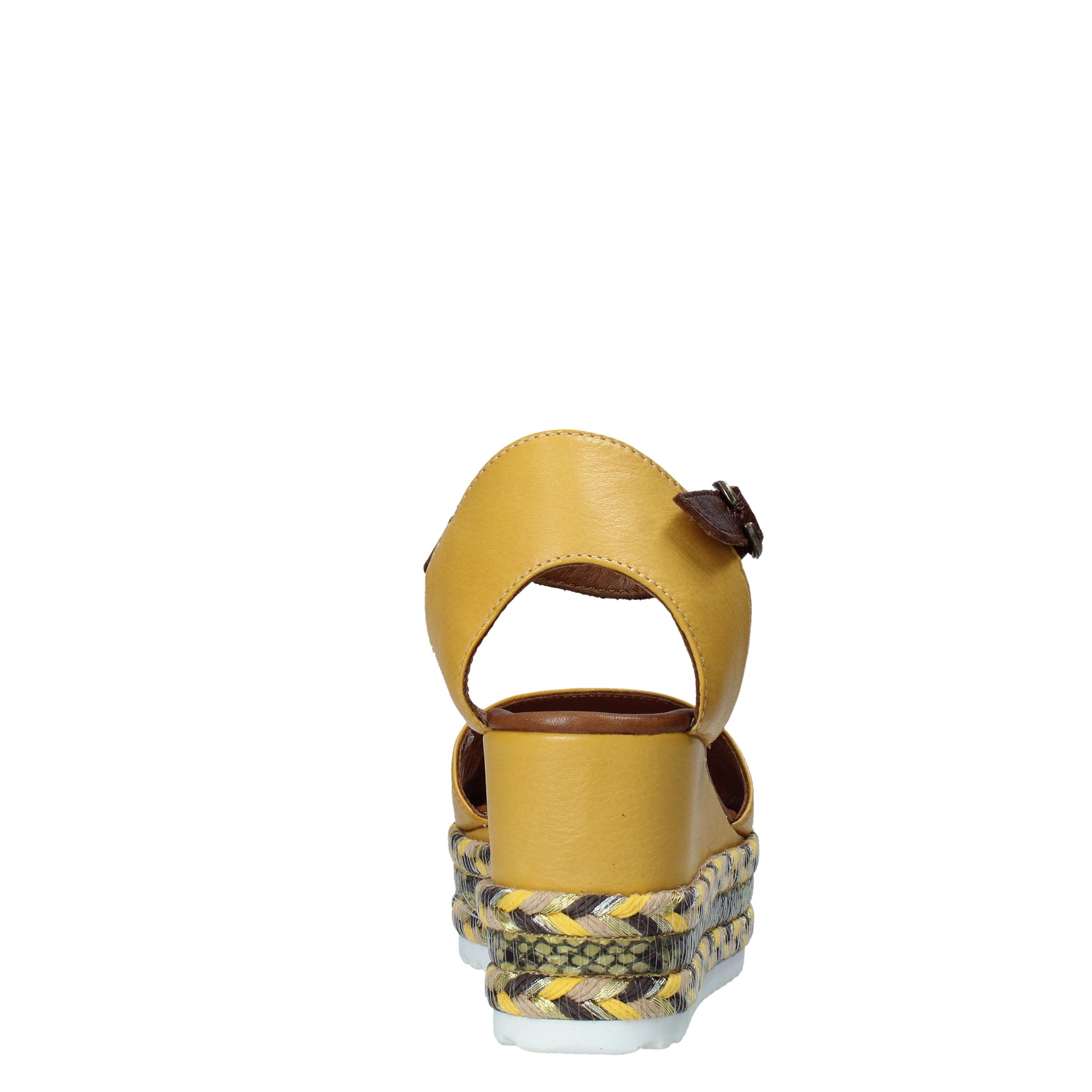 Sandali zeppa Giallo Bueno Shoes