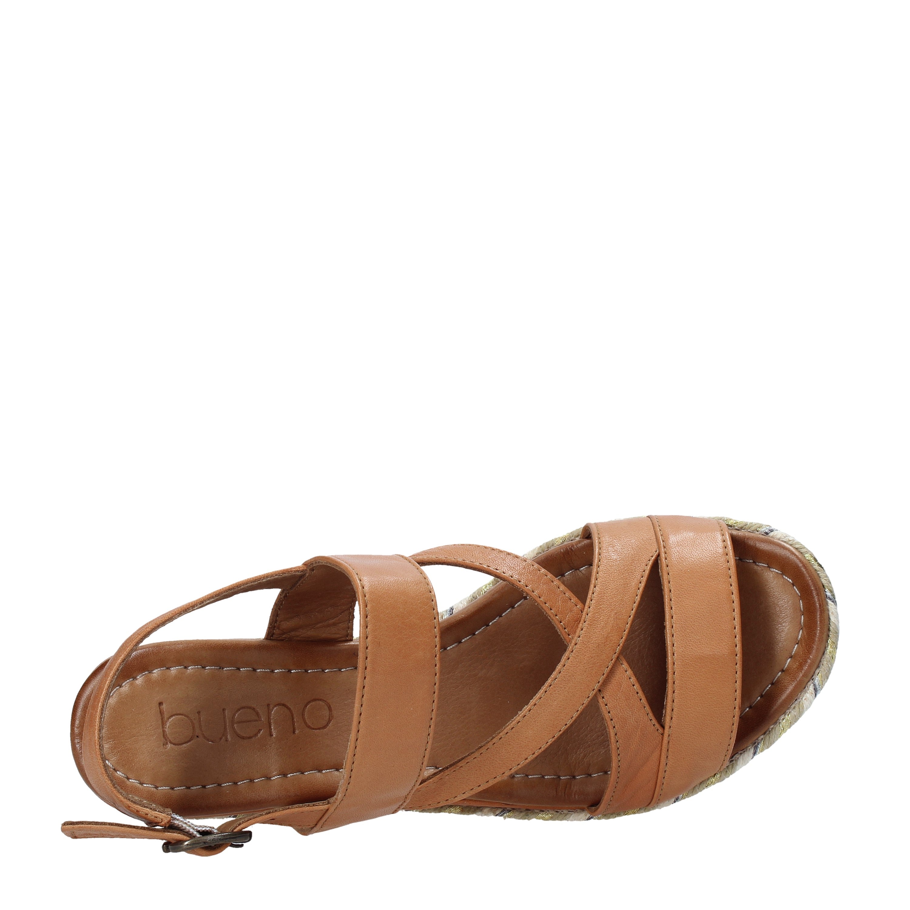 Sandali zeppa Marrone Bueno Shoes