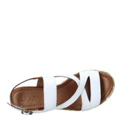 Sandali zeppa Bianco Bueno Shoes