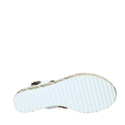 Sandali zeppa Bianco Bueno Shoes