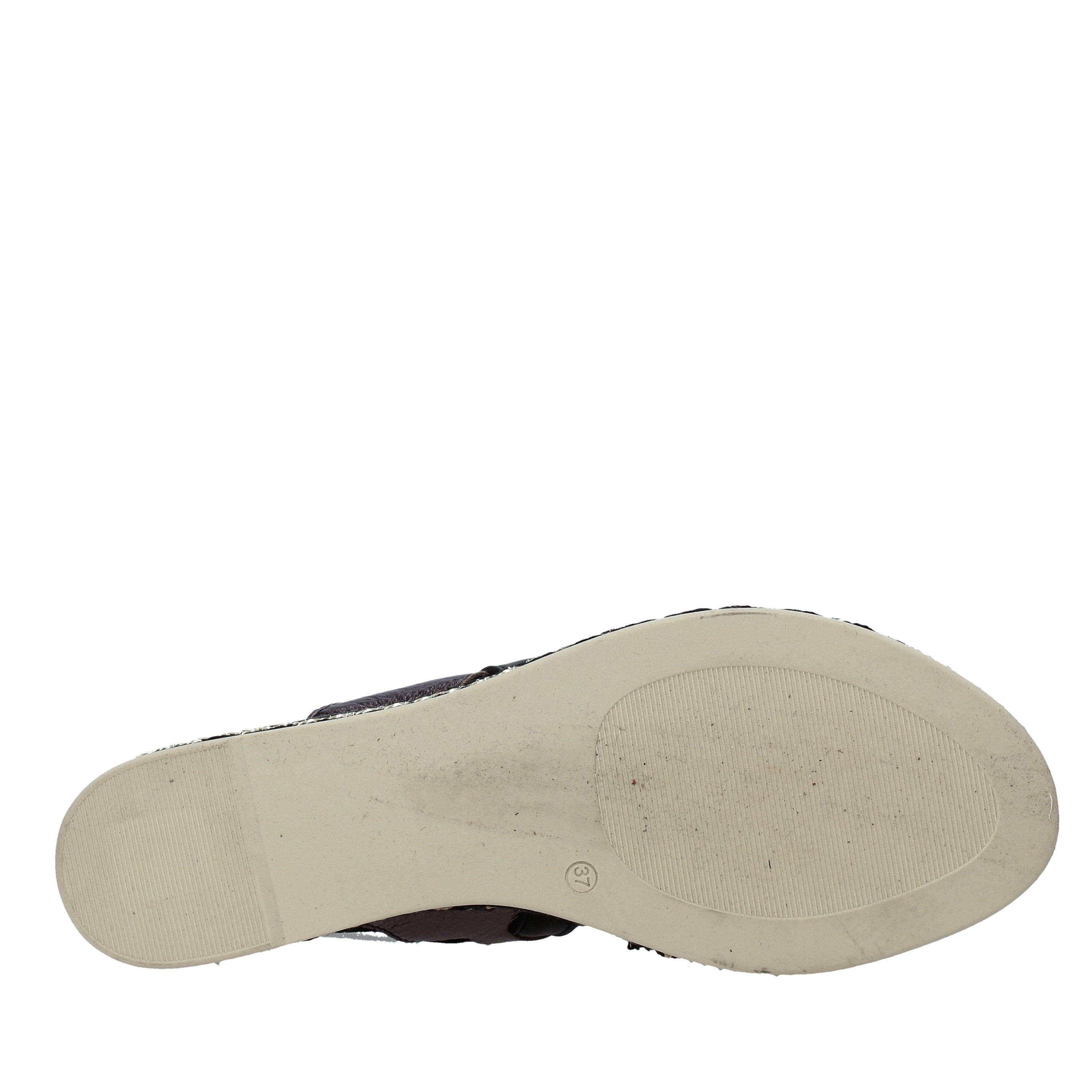 Sandali zeppa Nero Bueno Shoes