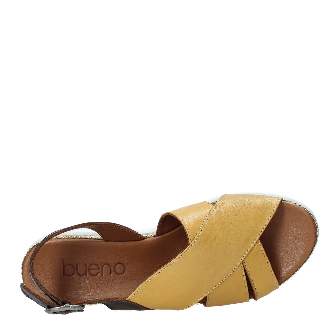 Sandali zeppa Giallo Bueno Shoes