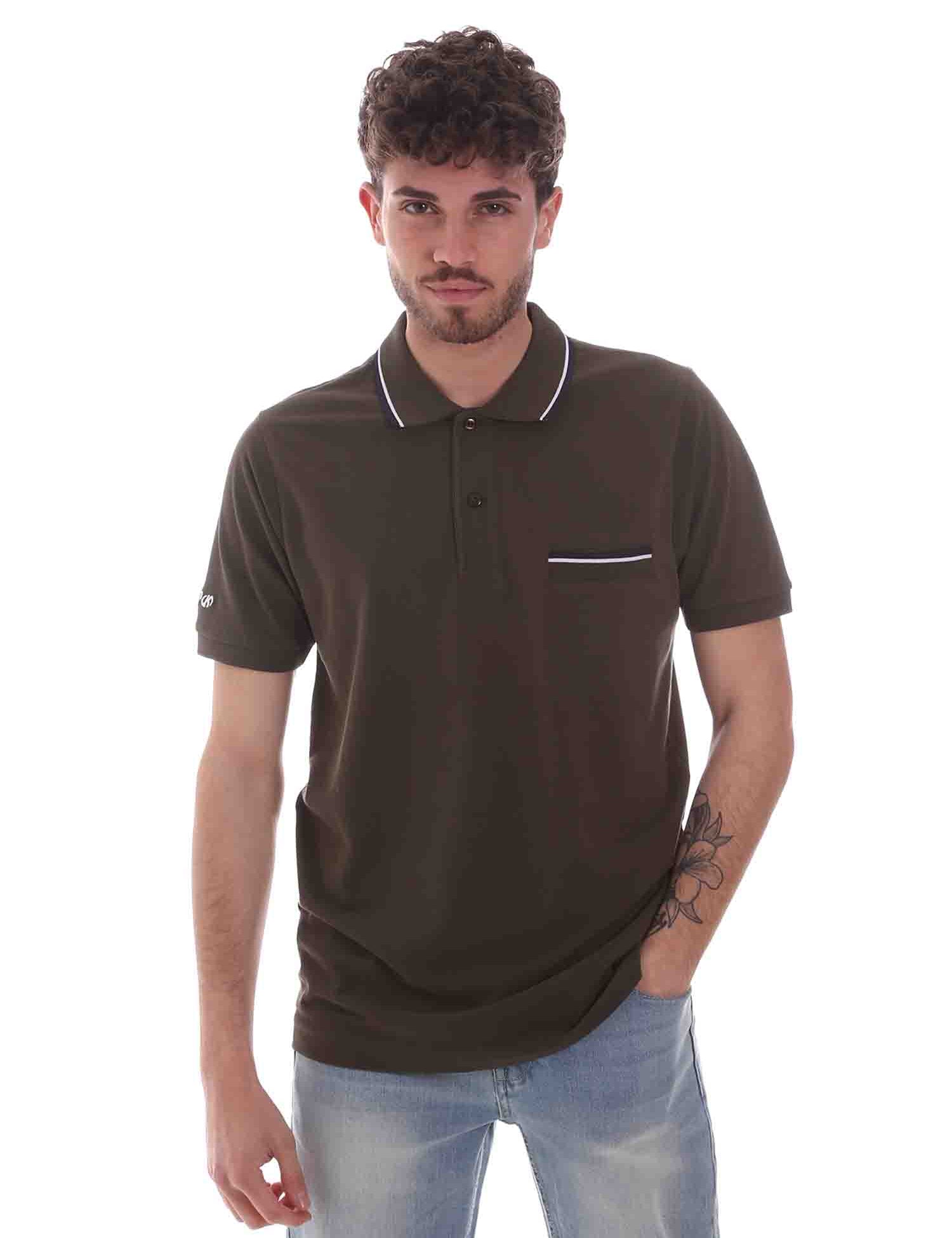 Polo Verde Scuro Key Up