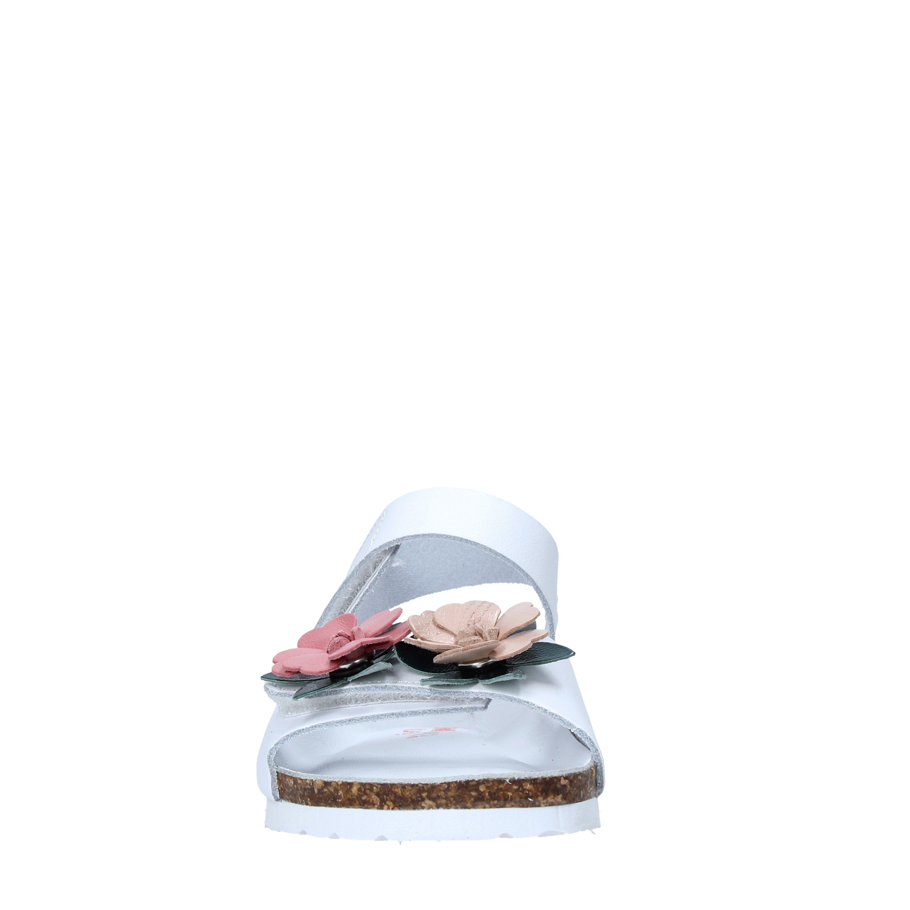 Sandali con strappi Bianco Rosa Bionatura Kids