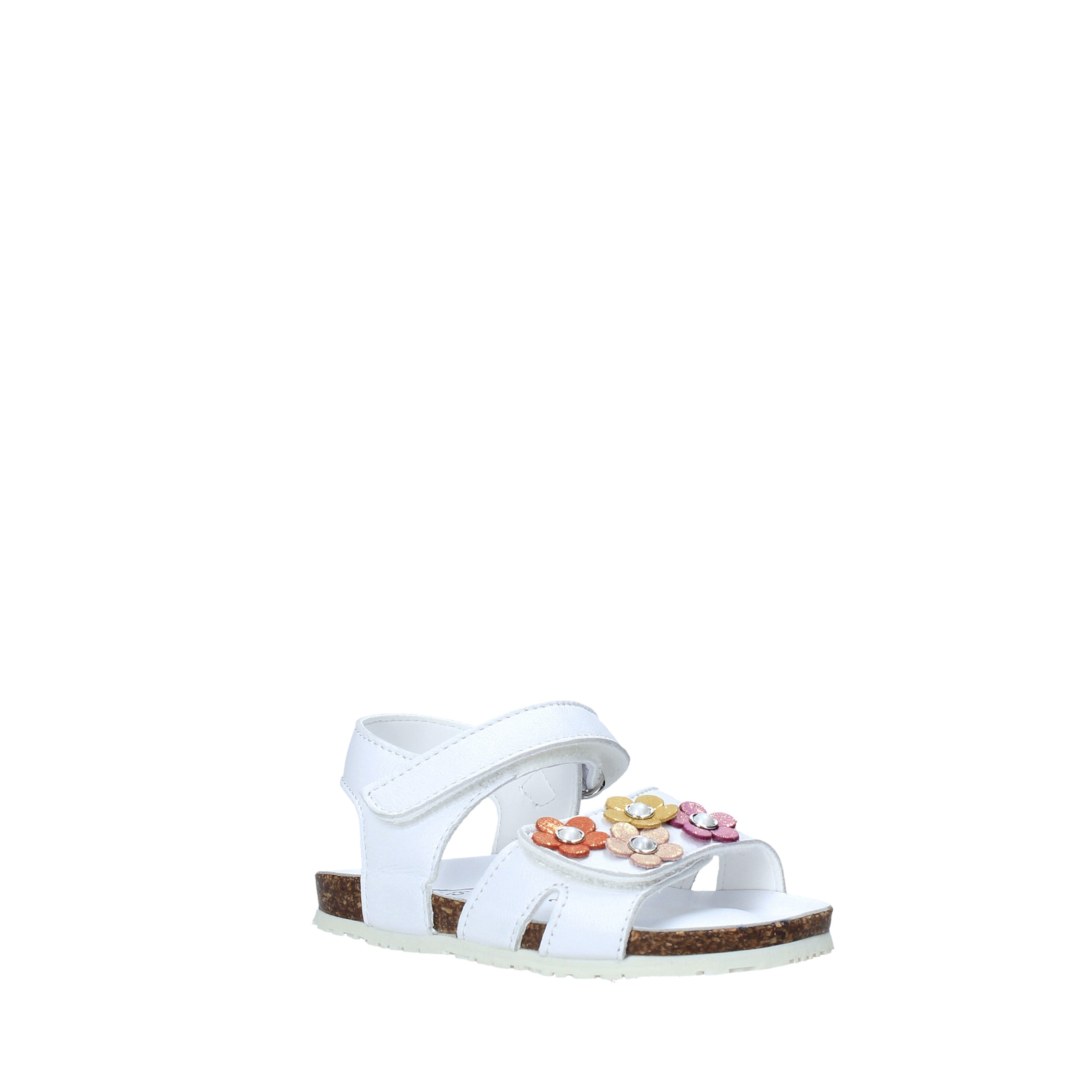 Sandali con strappi Bianco Bionatura Kids