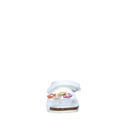 Sandali con strappi Bianco Bionatura Kids