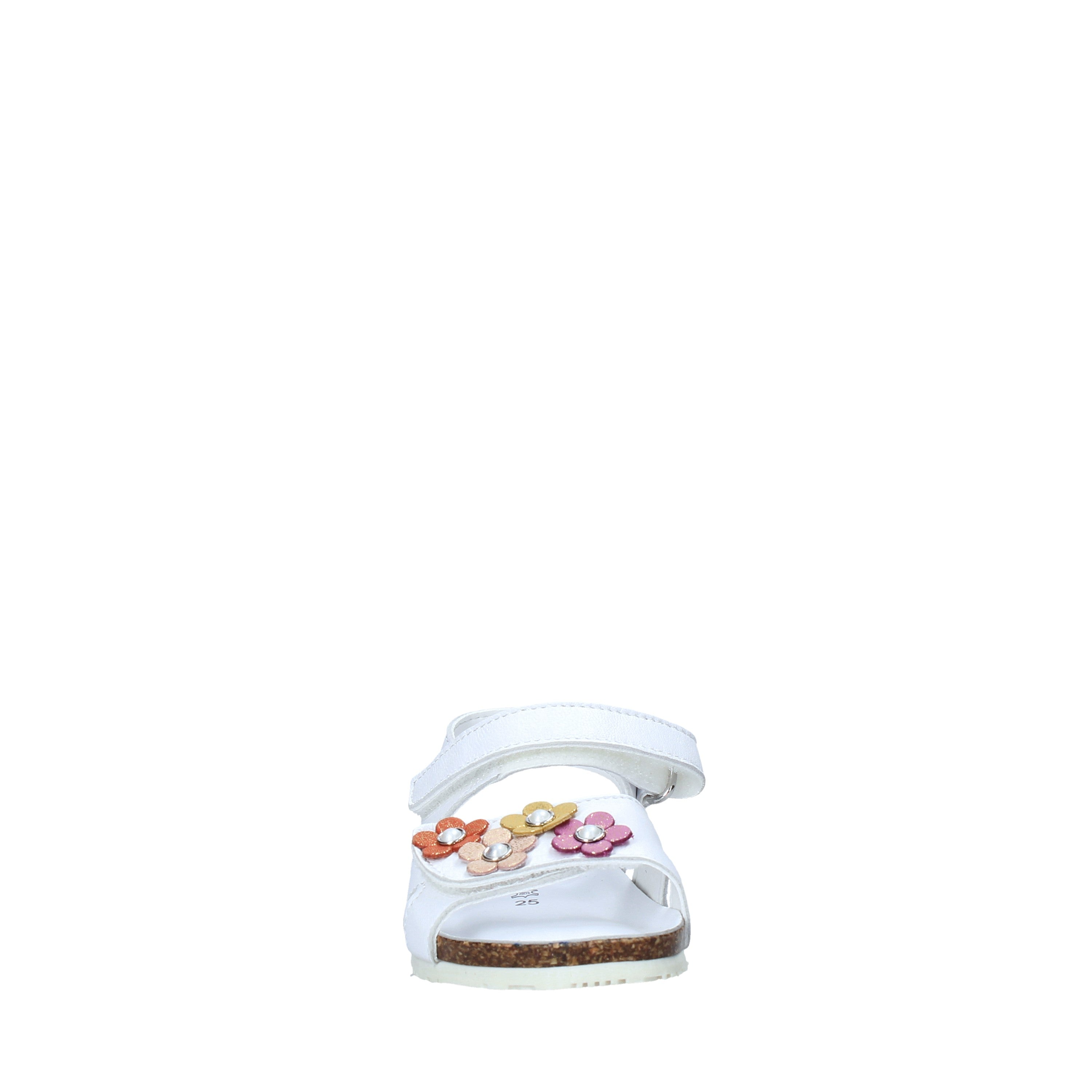 Sandali con strappi Bianco Bionatura Kids