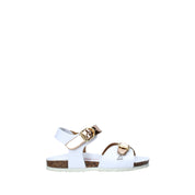 Sandali Bianco Oro Bionatura Kids