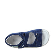 Sandali con strappi Blu Falcotto