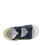 Sandali con strappi Blu Falcotto