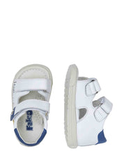 Sandali con strappi Bianco Falcotto