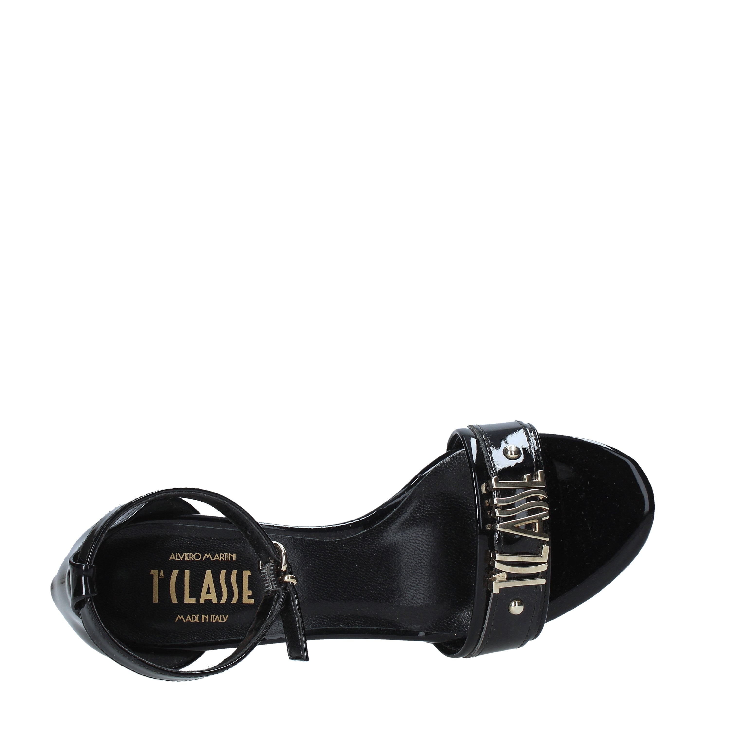 Sandali tacco Nero Alviero Martini 1a Classe 