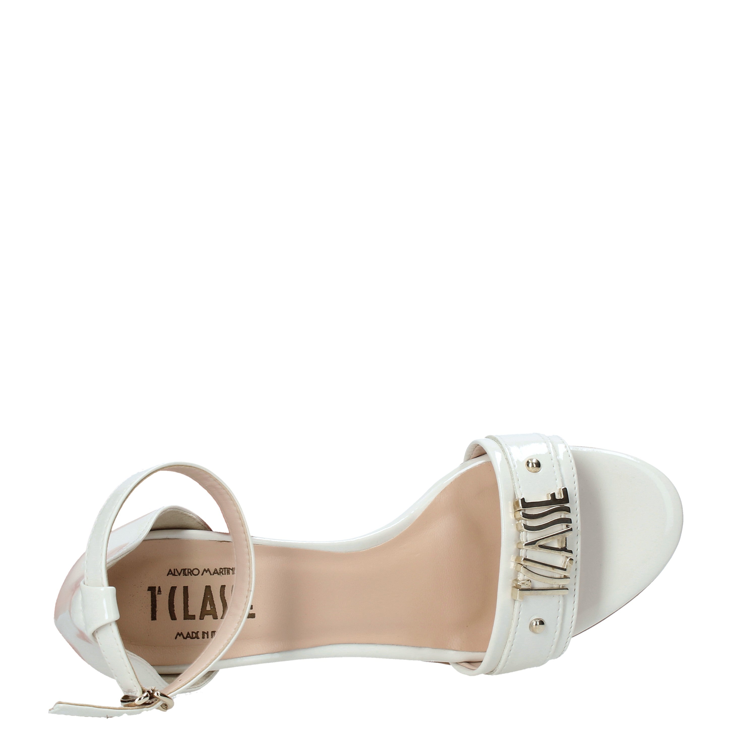 Sandali tacco Bianco Alviero Martini 1a Classe 