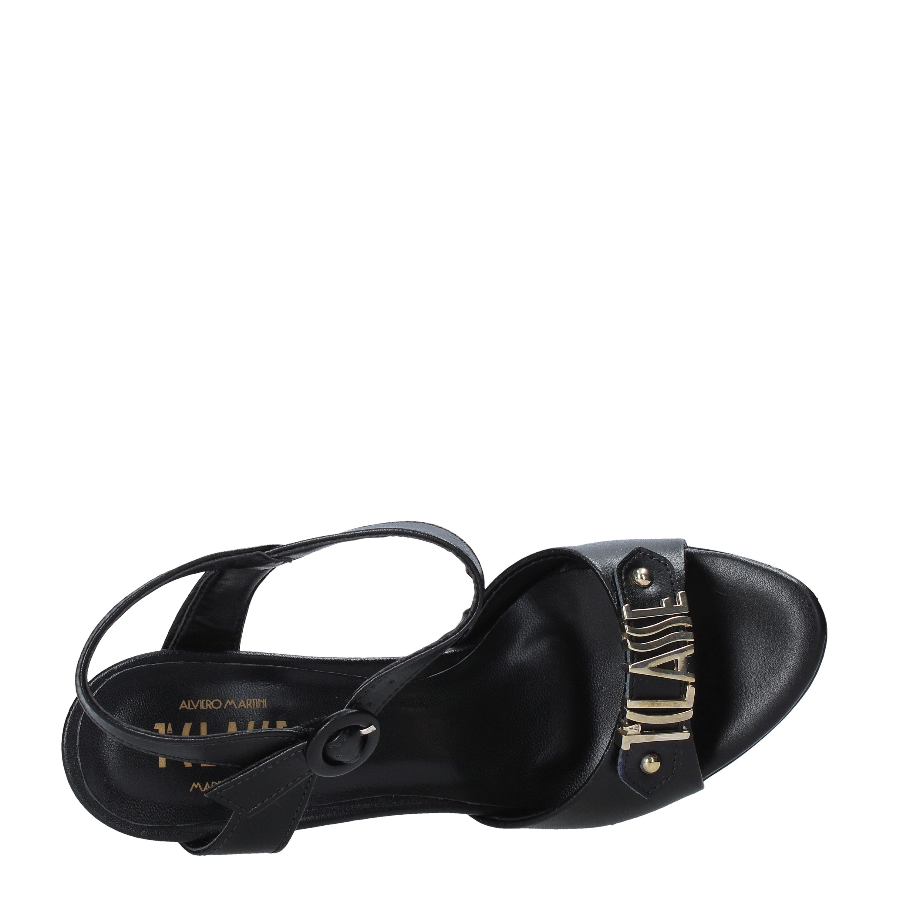 Sandali tacco Nero Alviero Martini 1a Classe 