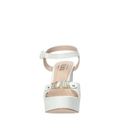 Sandali tacco Bianco Alviero Martini 1a Classe 