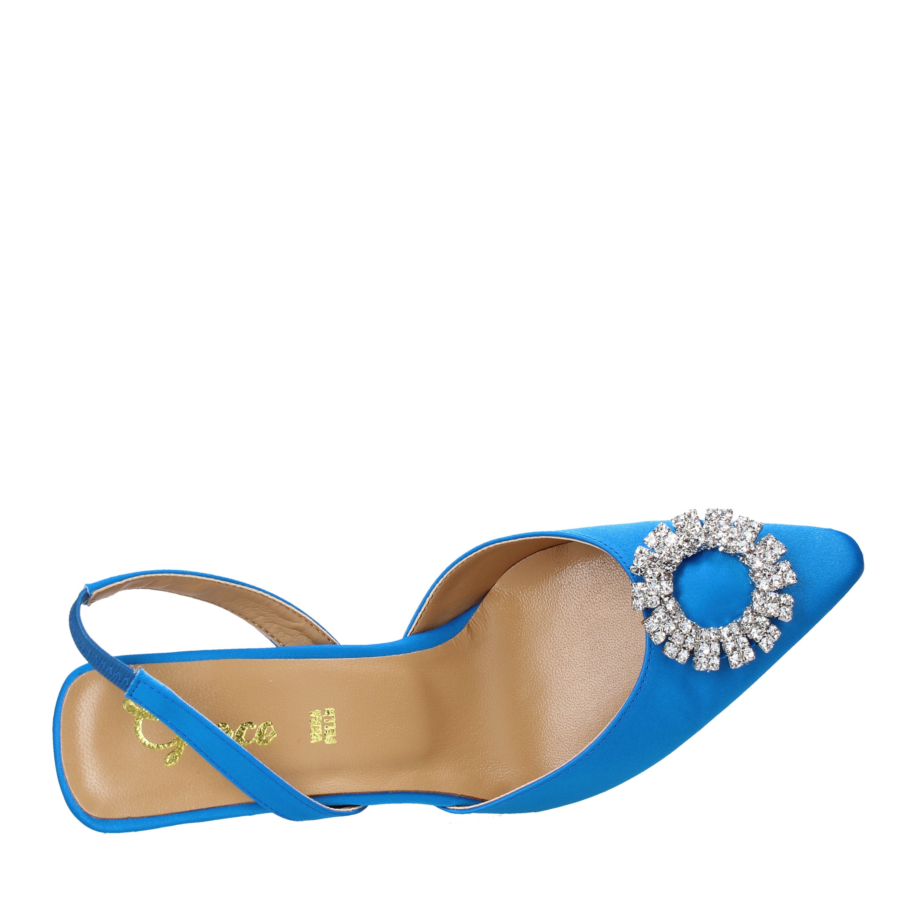 Sandali tacco Blu Grace Shoes