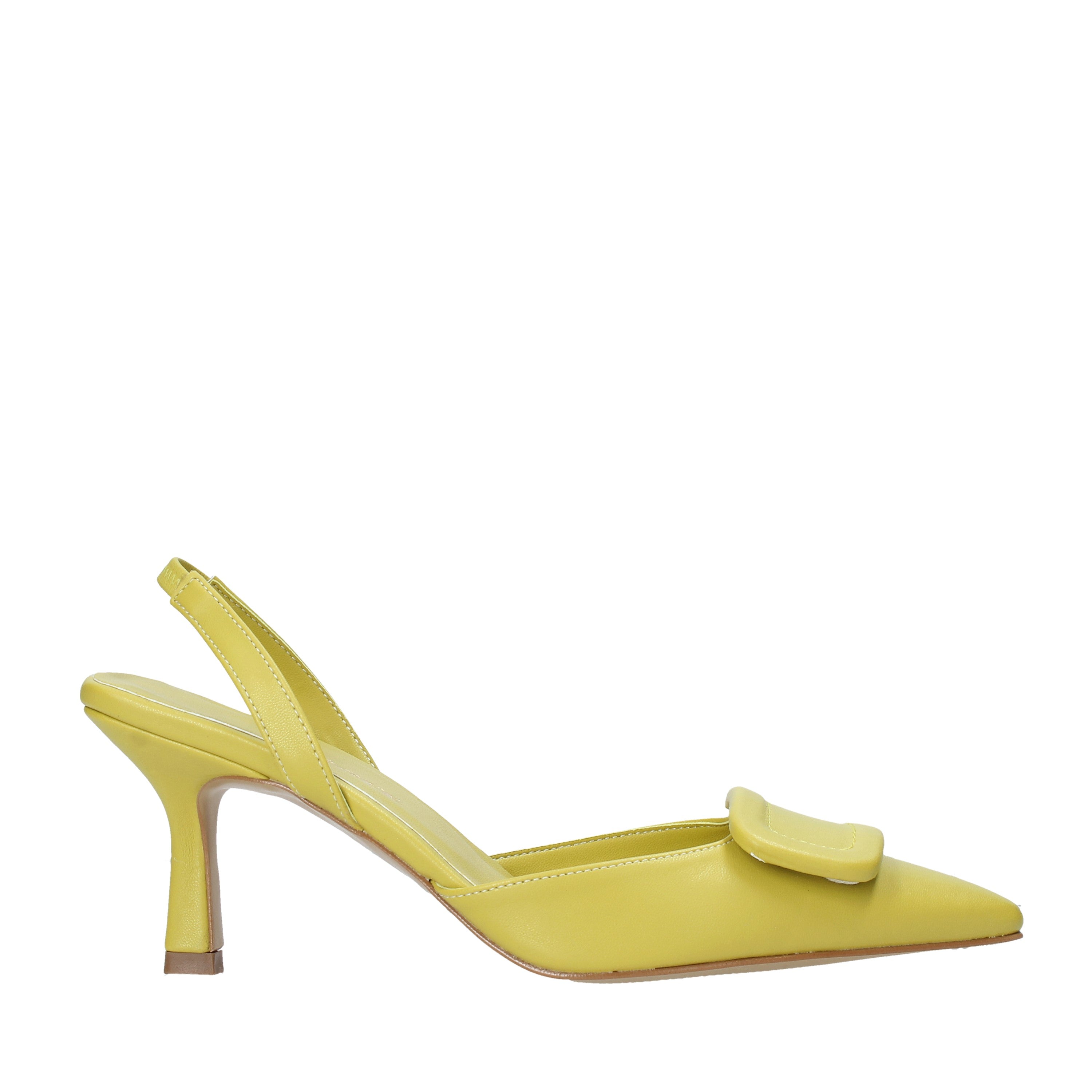 Sandali tacco Giallo Grace Shoes