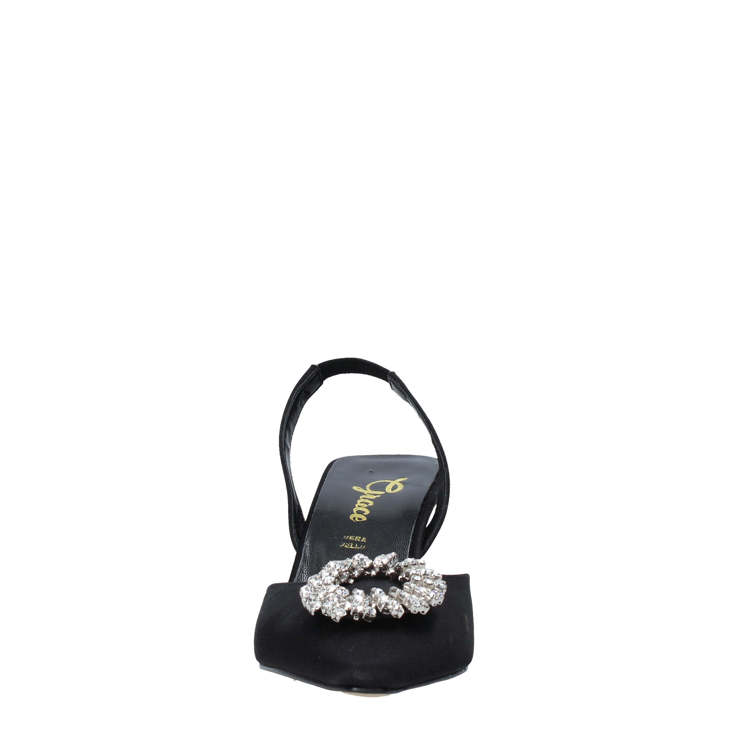Sandali tacco Nero Grace Shoes