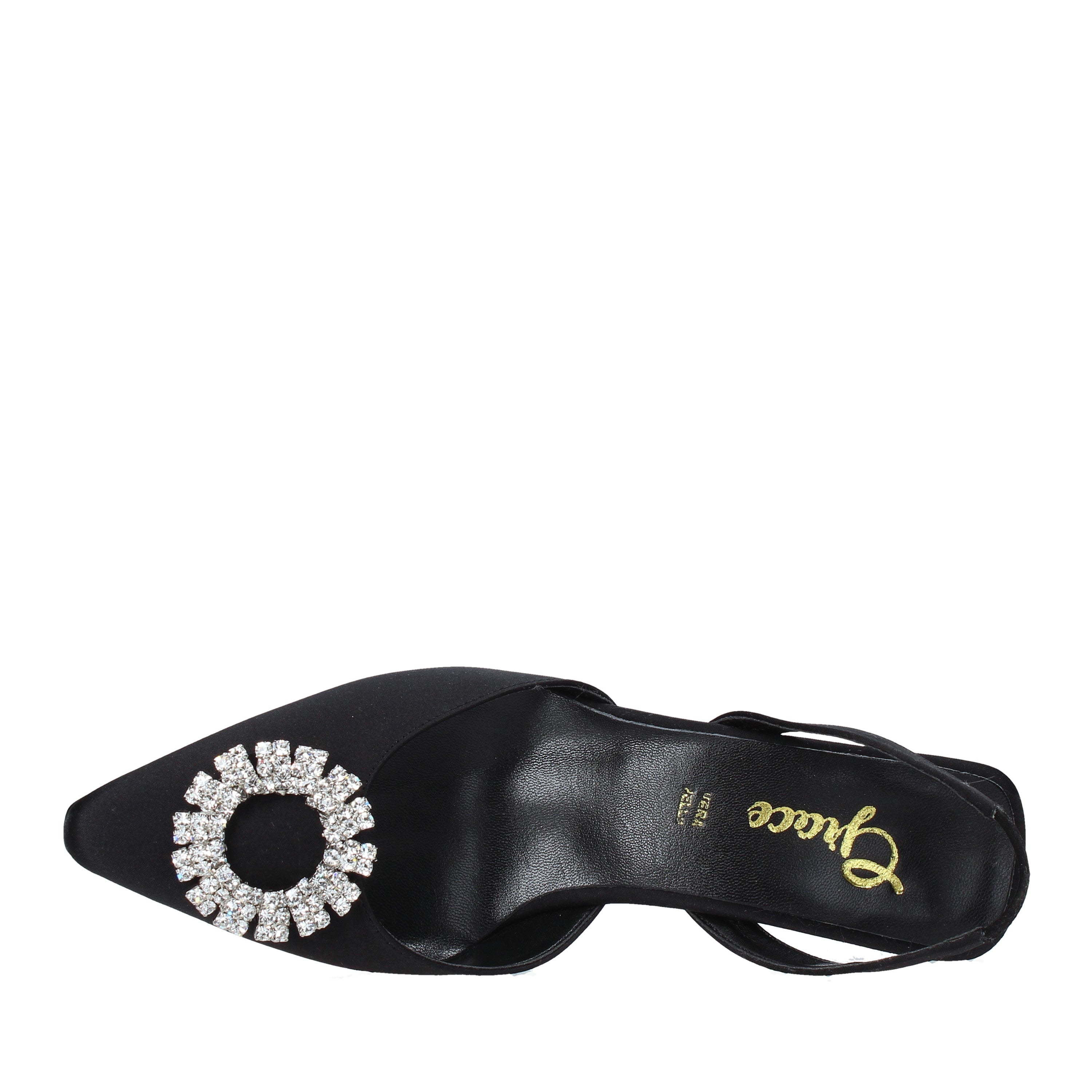 Sandali tacco Nero Grace Shoes