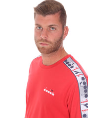 T-shirt Rosso Diadora