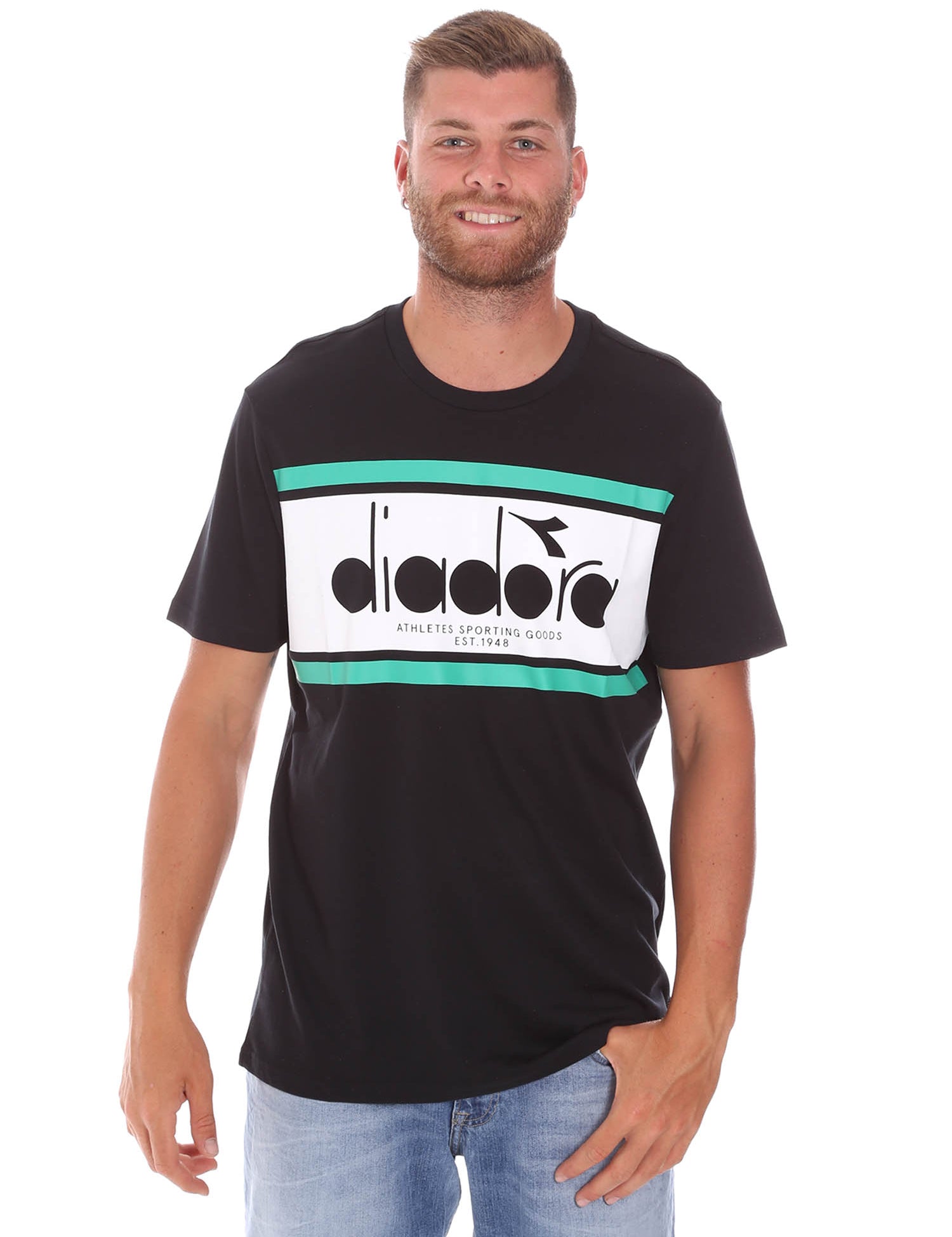 T-shirt Nero Diadora