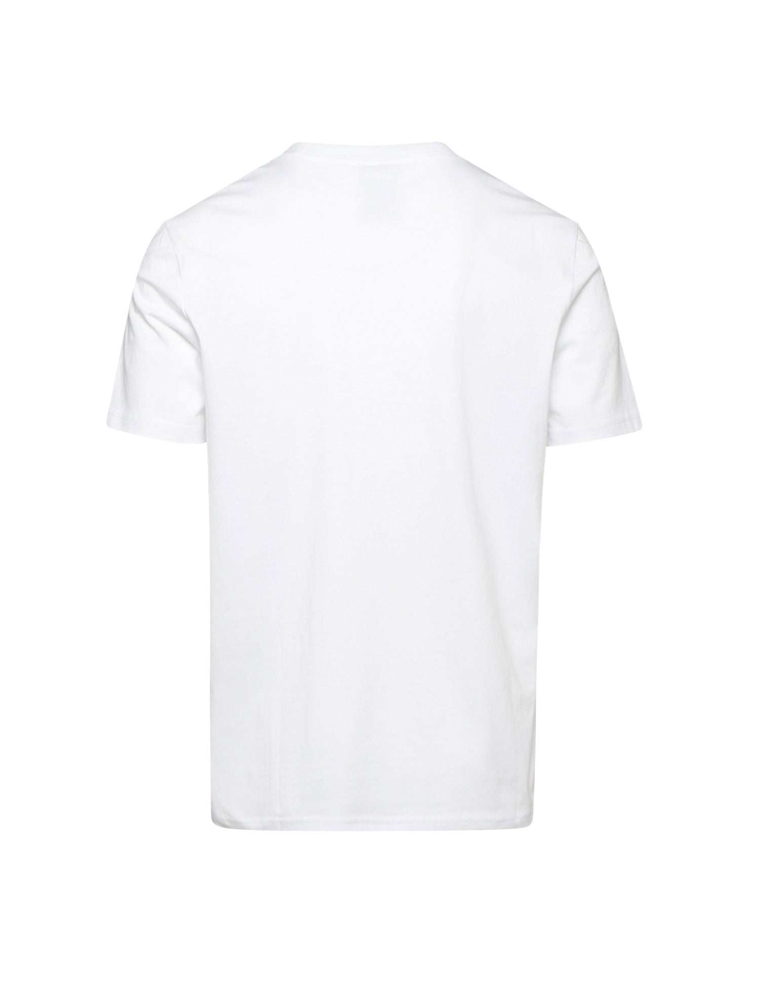 T-shirt Bianco Rosso Diadora