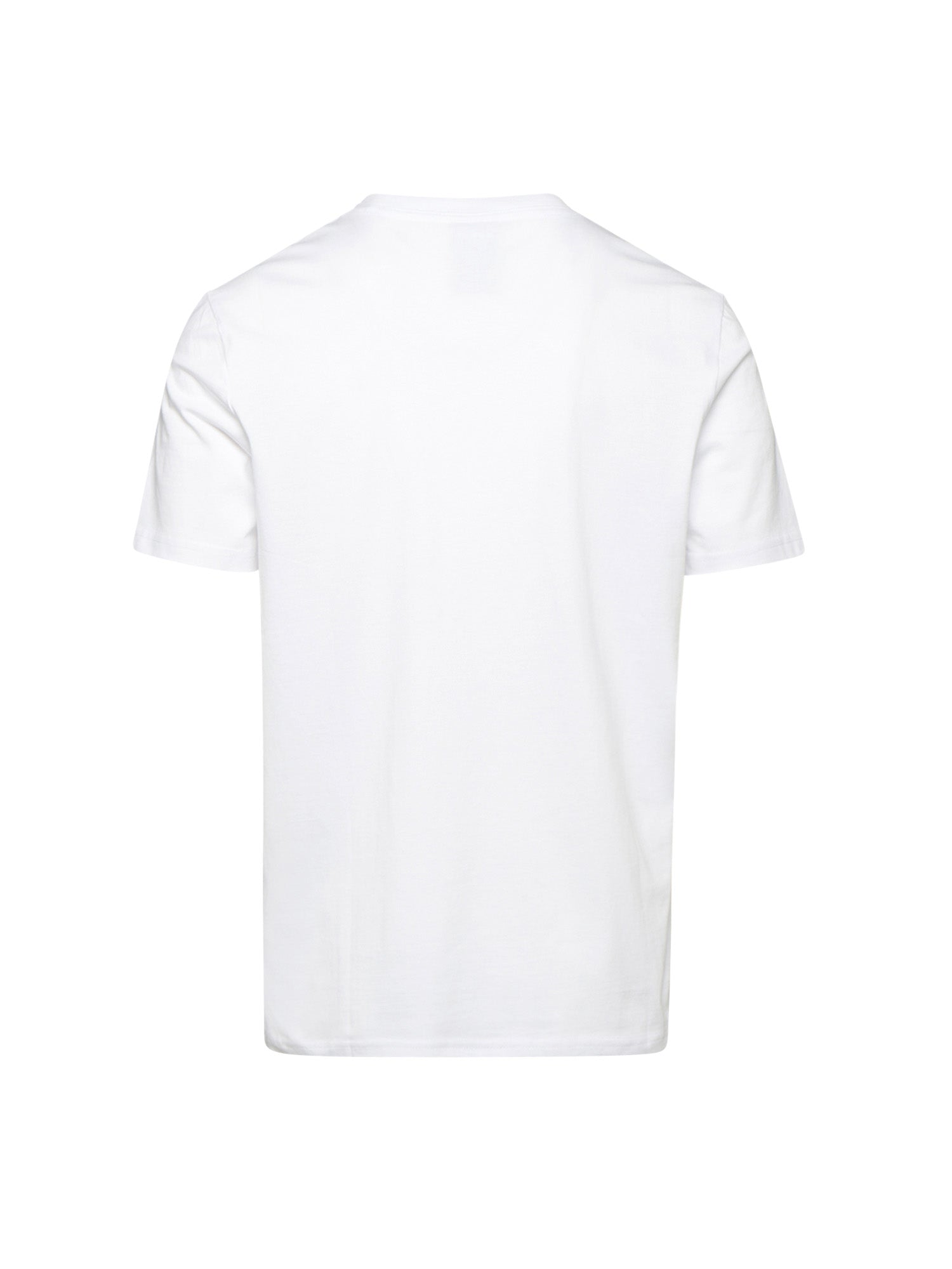 T-shirt Bianco Rosso Diadora
