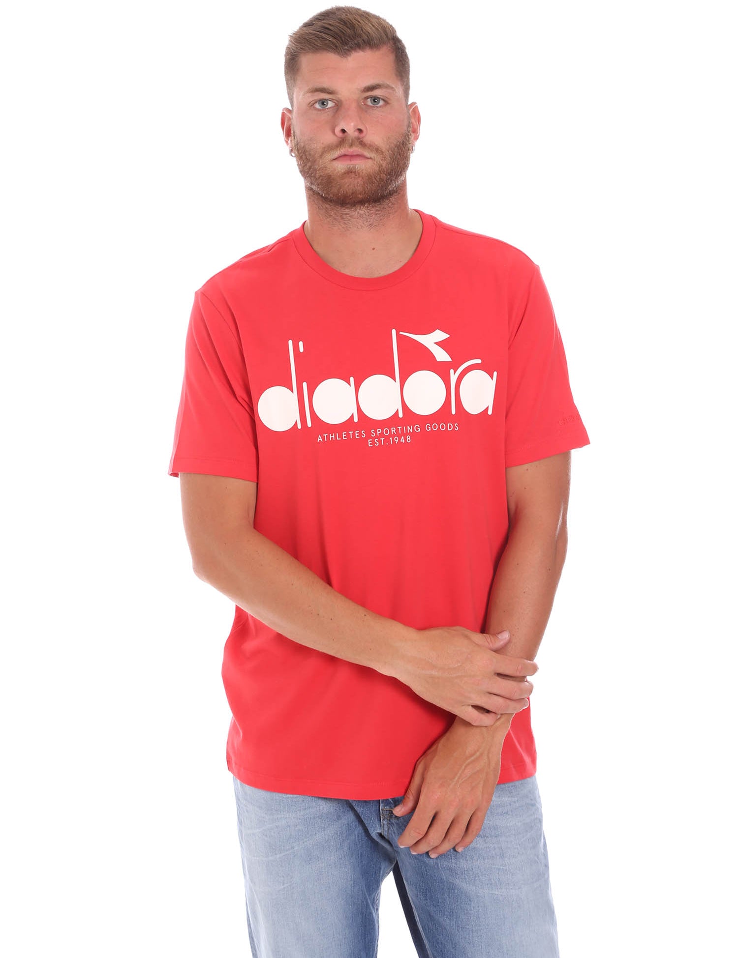 T-shirt Rosso Diadora
