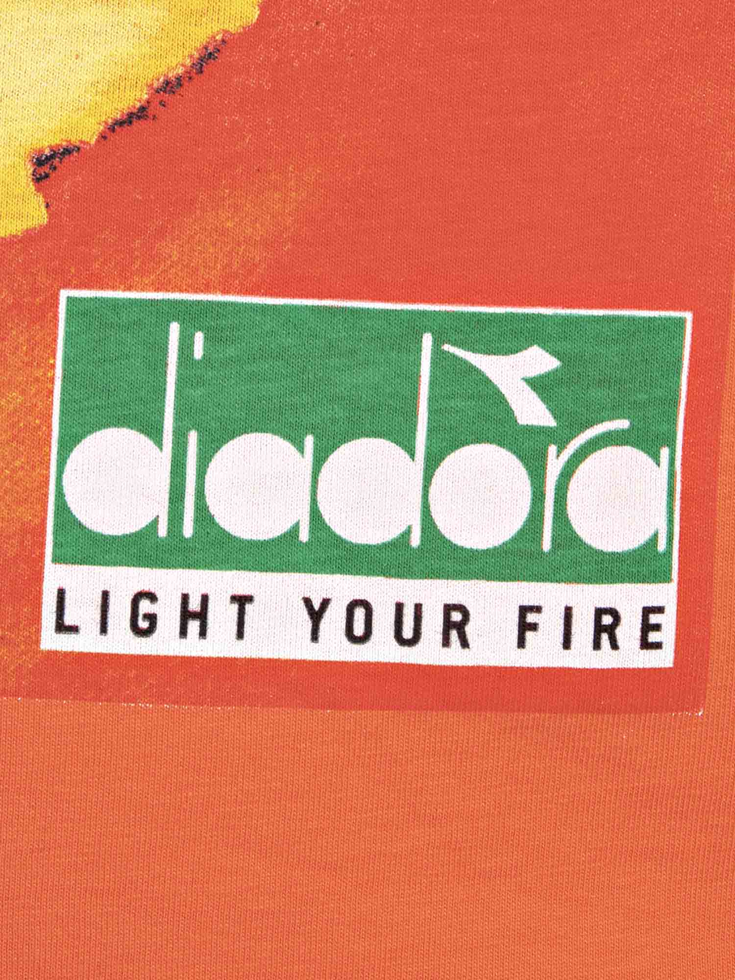 T-shirt Arancio Diadora