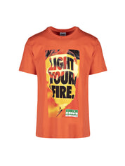 T-shirt Arancio Diadora