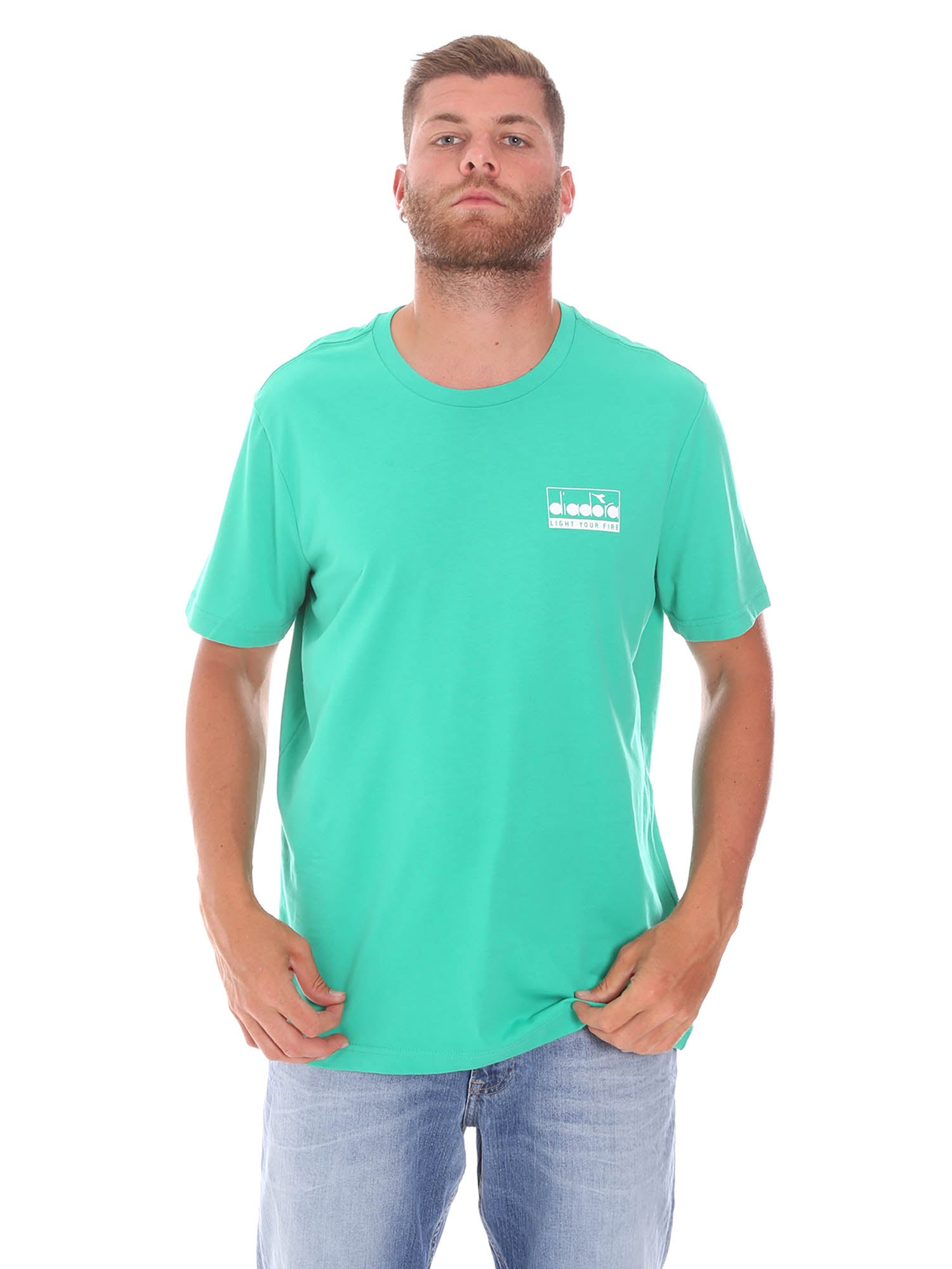 T-shirt Verde Diadora