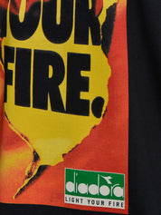 T-shirt Nero Diadora