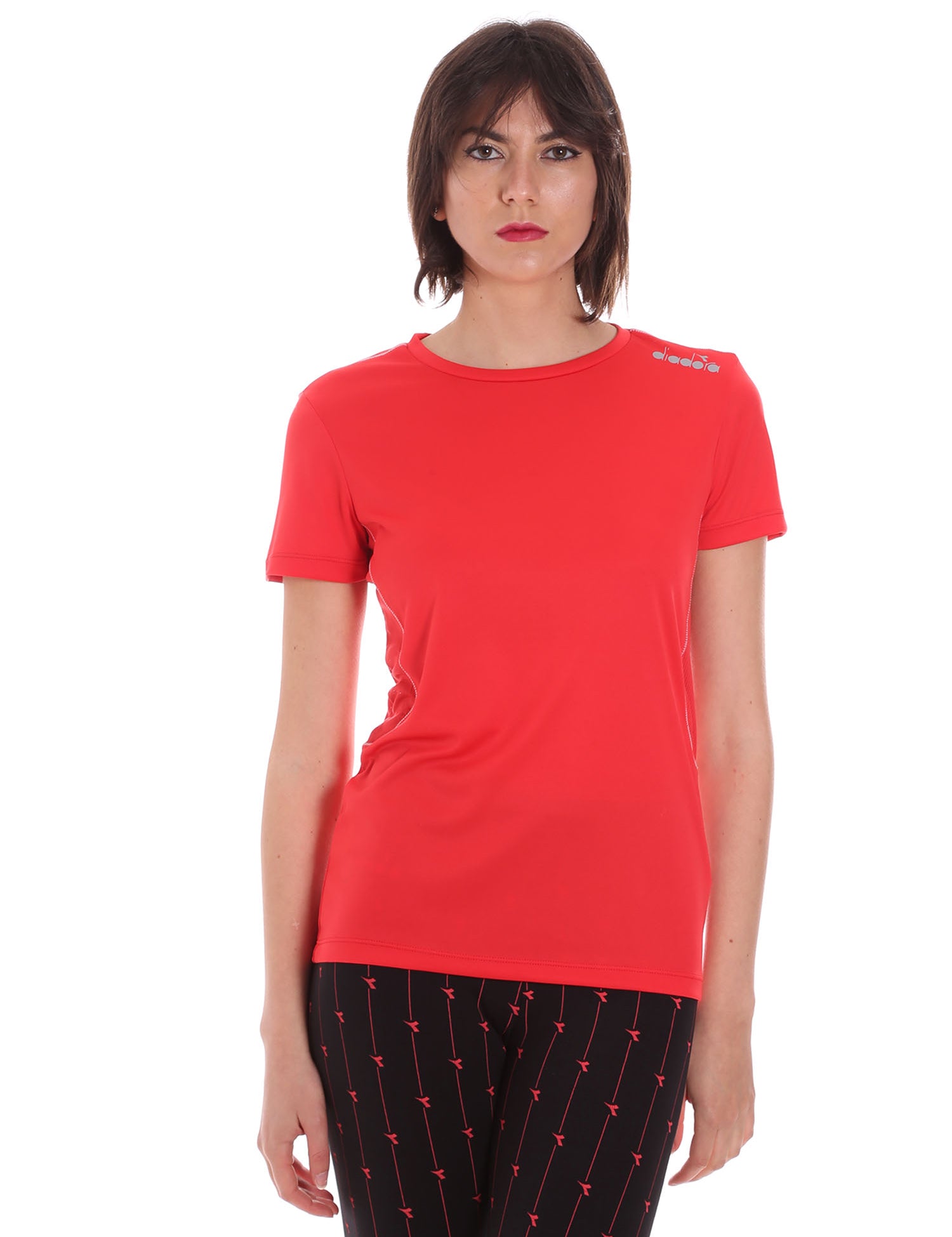 T-shirt Rosso Diadora