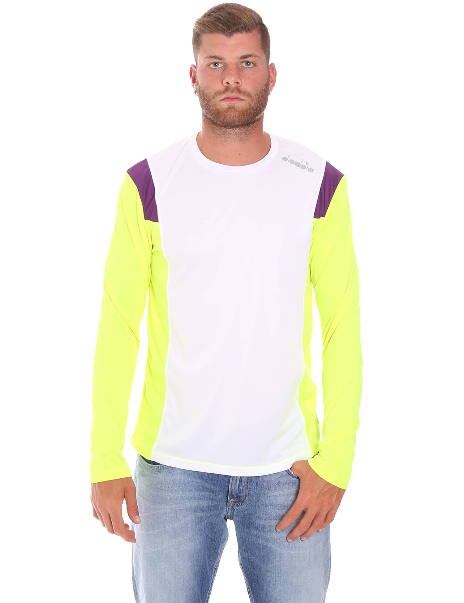 T-shirt Bianco Diadora