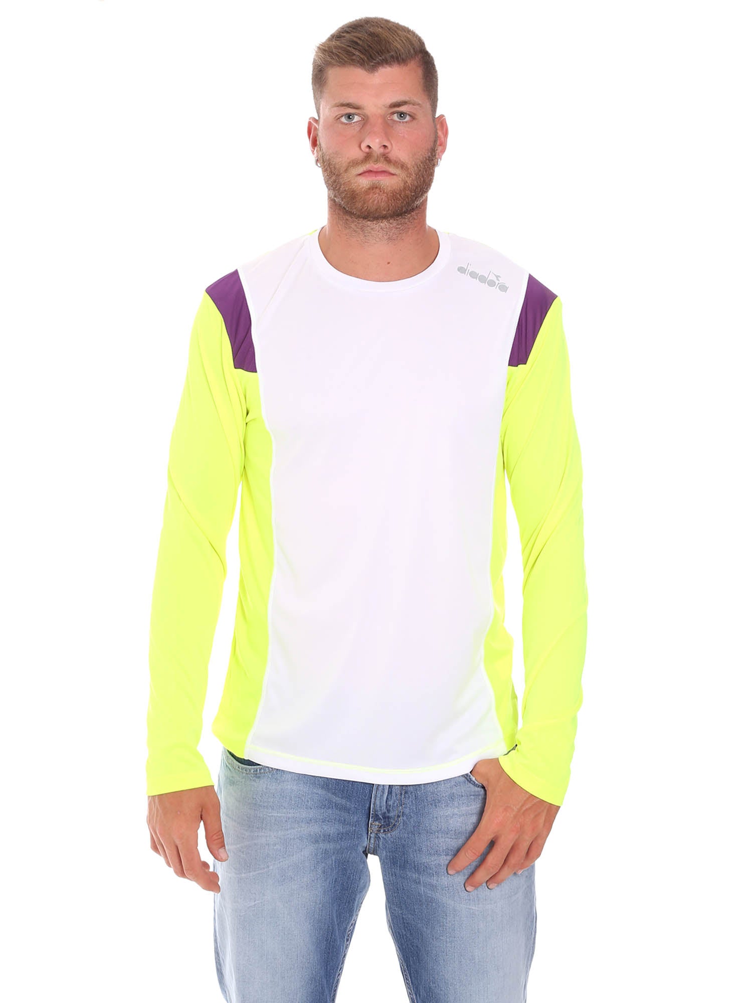 T-shirt Bianco Diadora