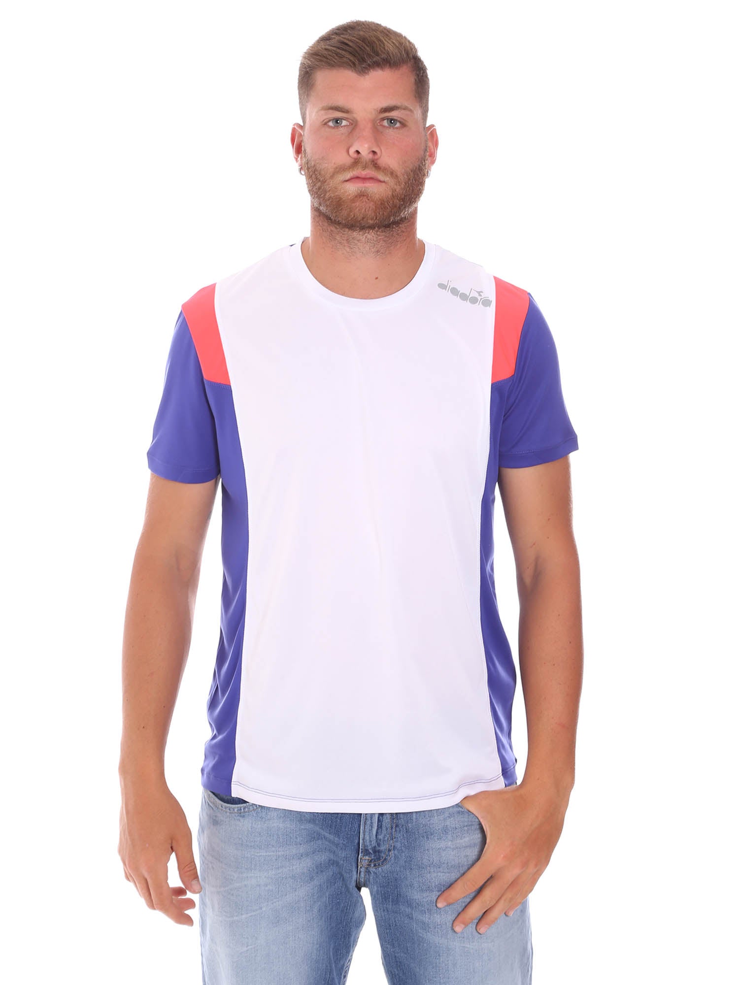 T-shirt Bianco Diadora