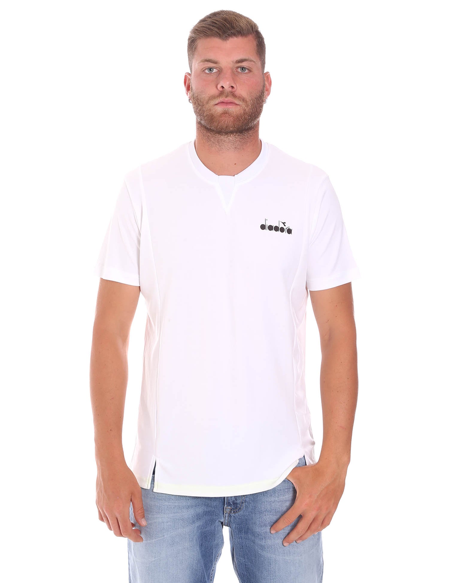 T-shirt Bianco Diadora