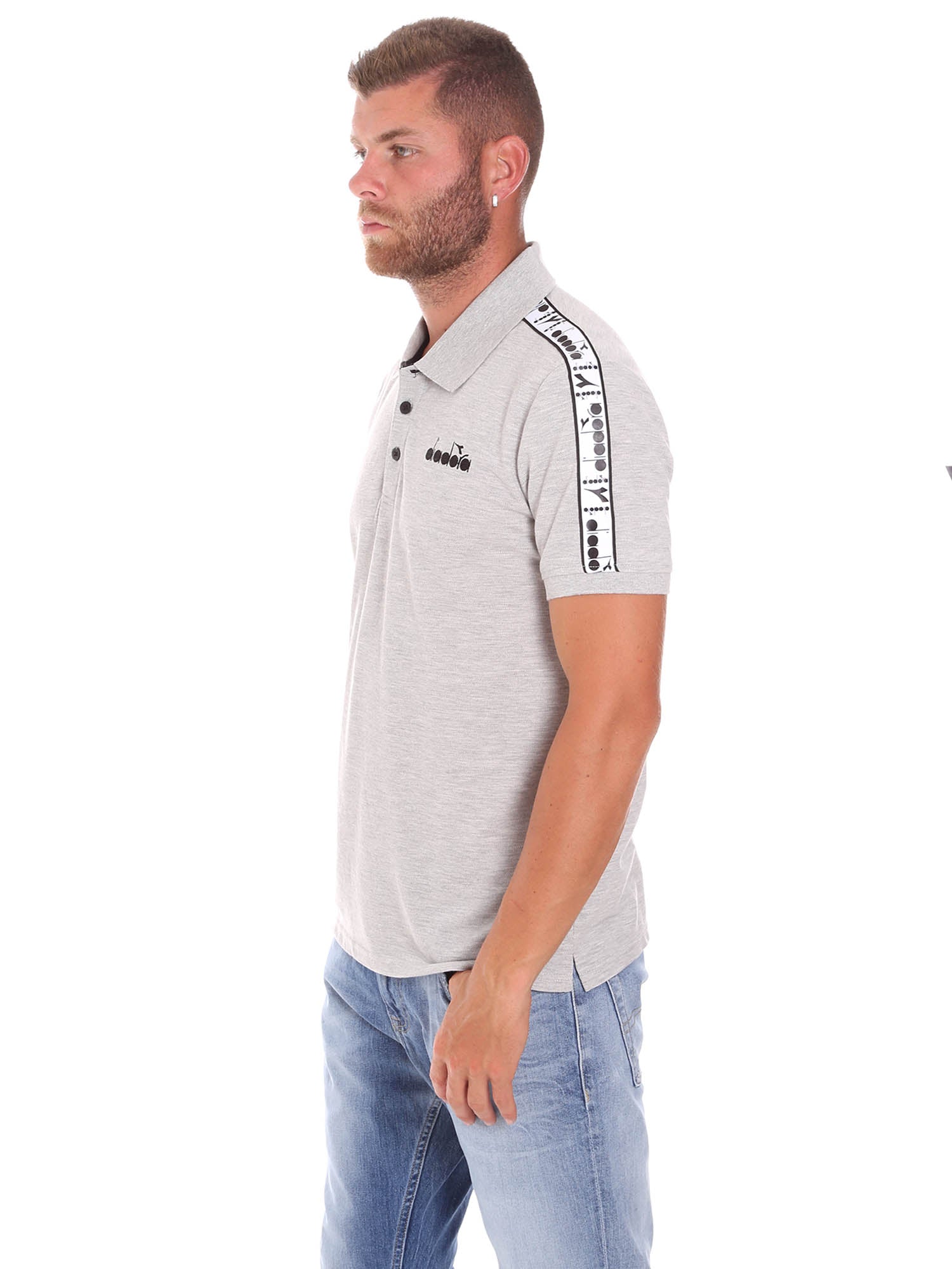 Polo Grigio Diadora