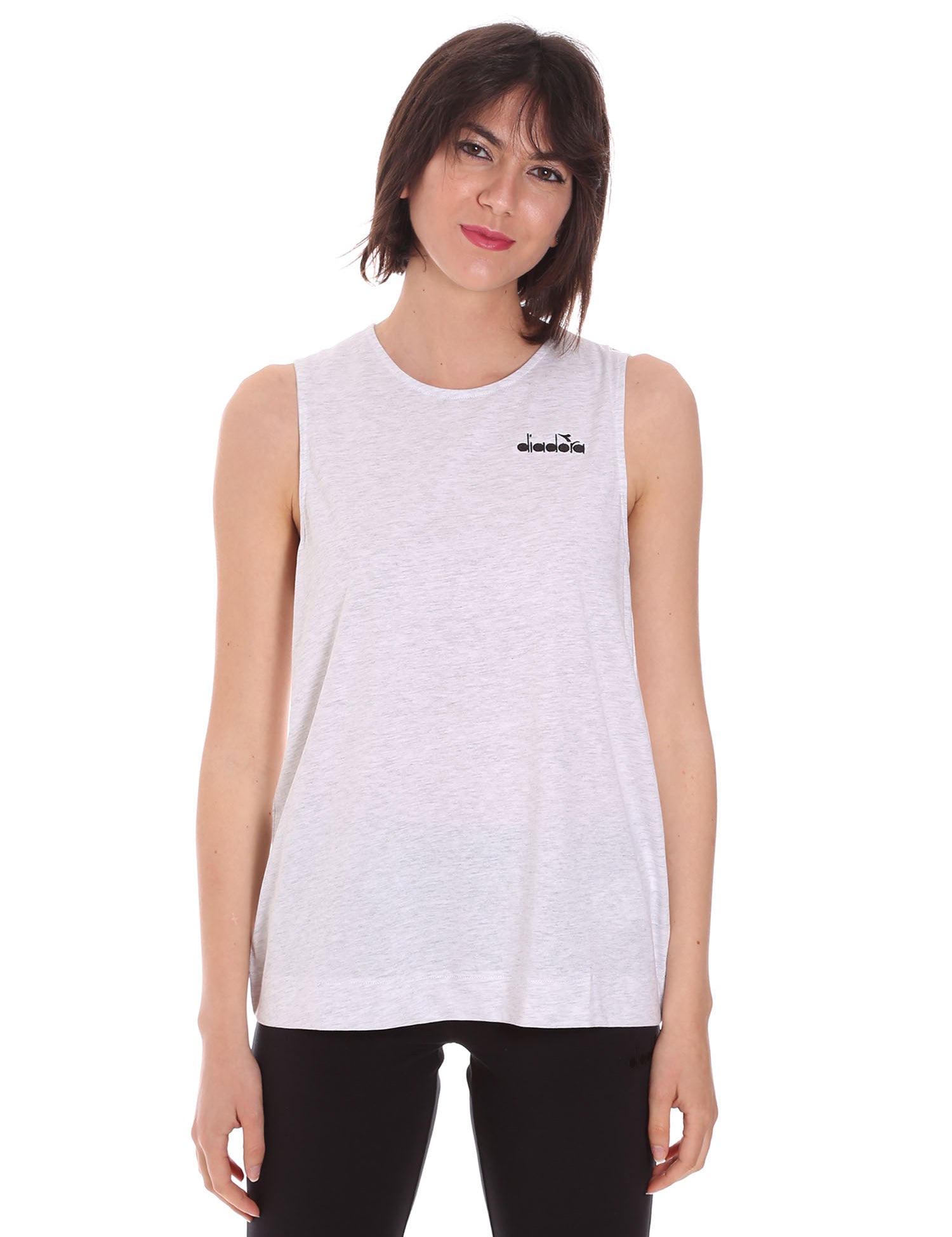 Canotte Grigio Diadora