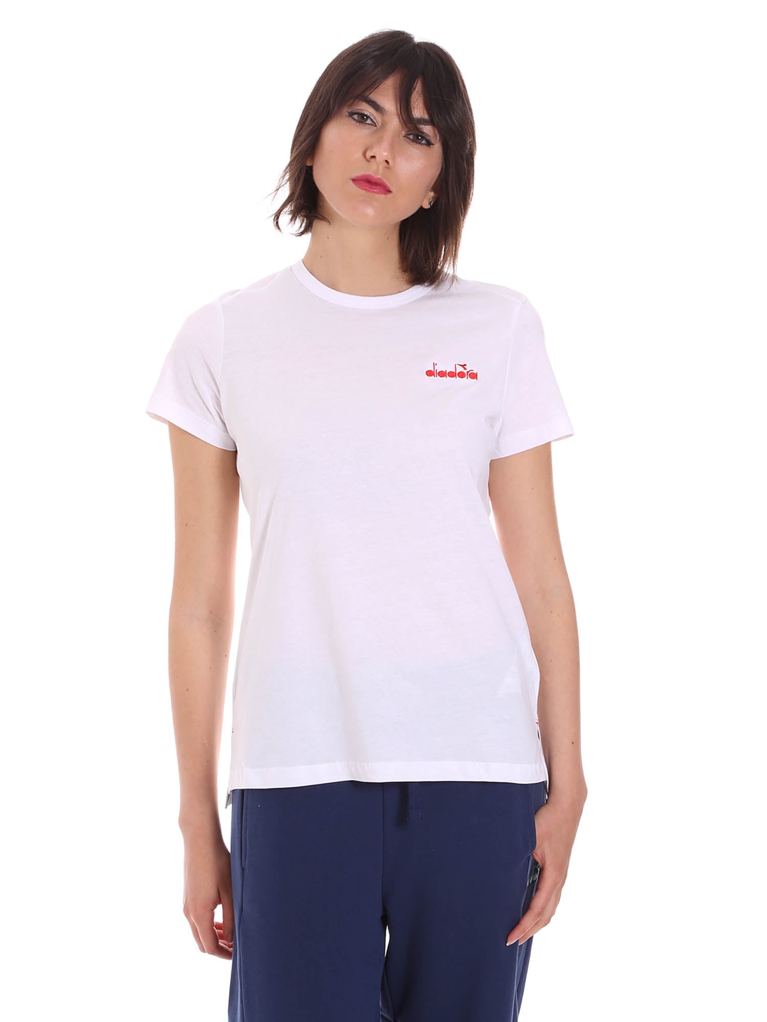 T-shirt Bianco Diadora
