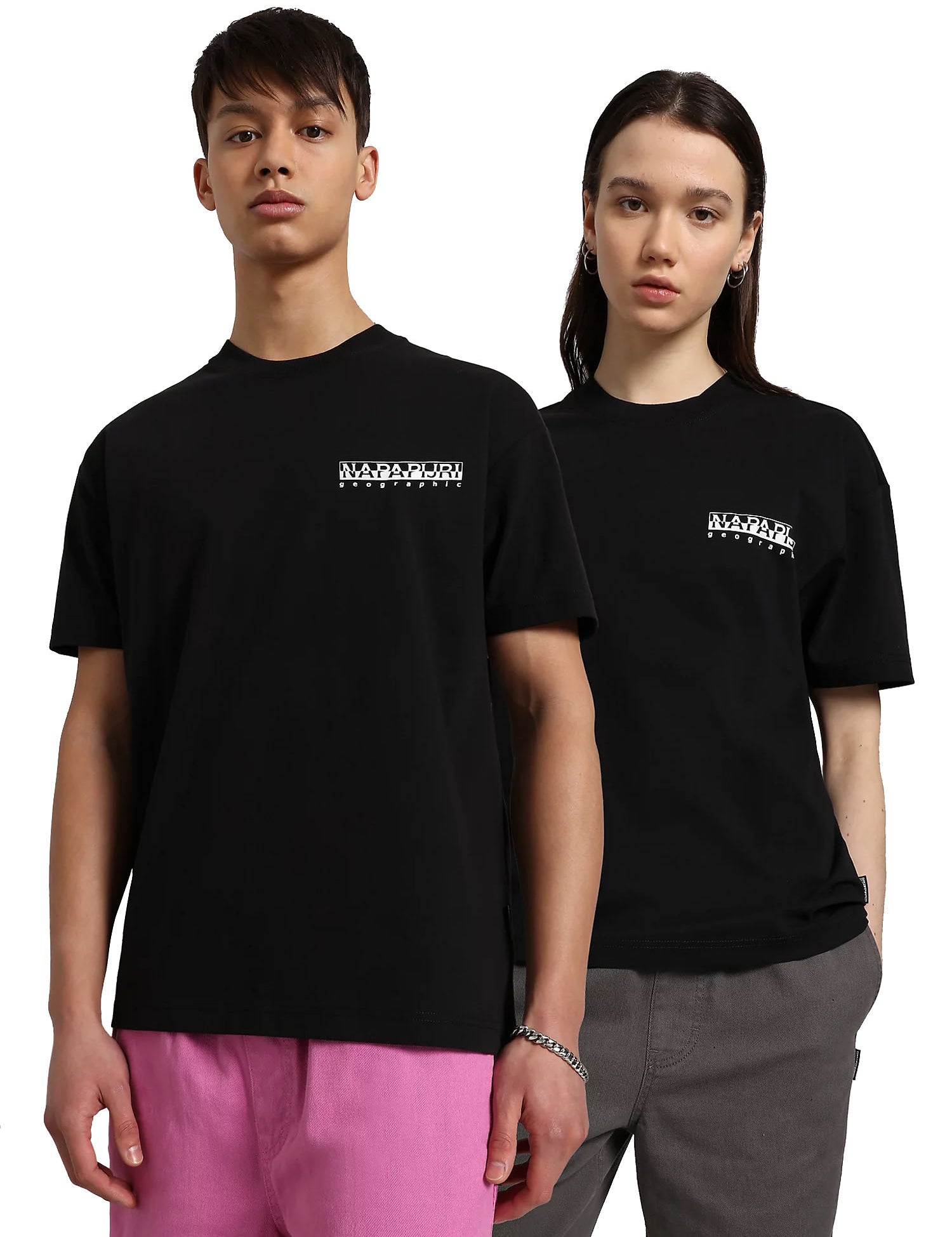 T-shirt Nero Napapijri